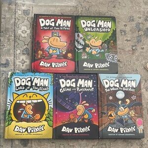 Dog Man Book Series by Dav Pilkey